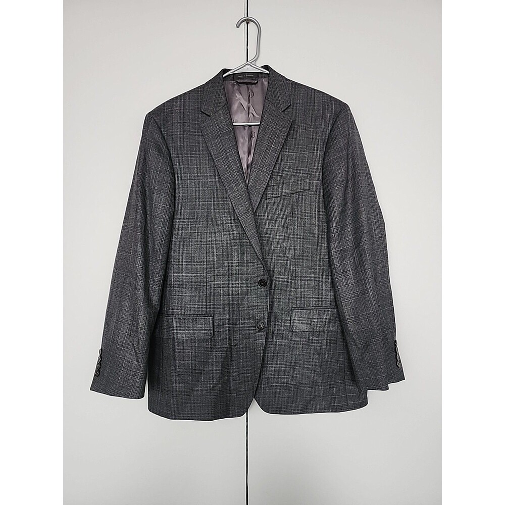 Lauren By Ralph Lauren Black Label Men's Classic Fit Plaid Sport Coat 42R